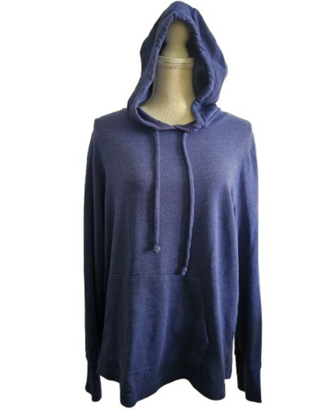 Women's Navy Hooded Pullover Hoodie